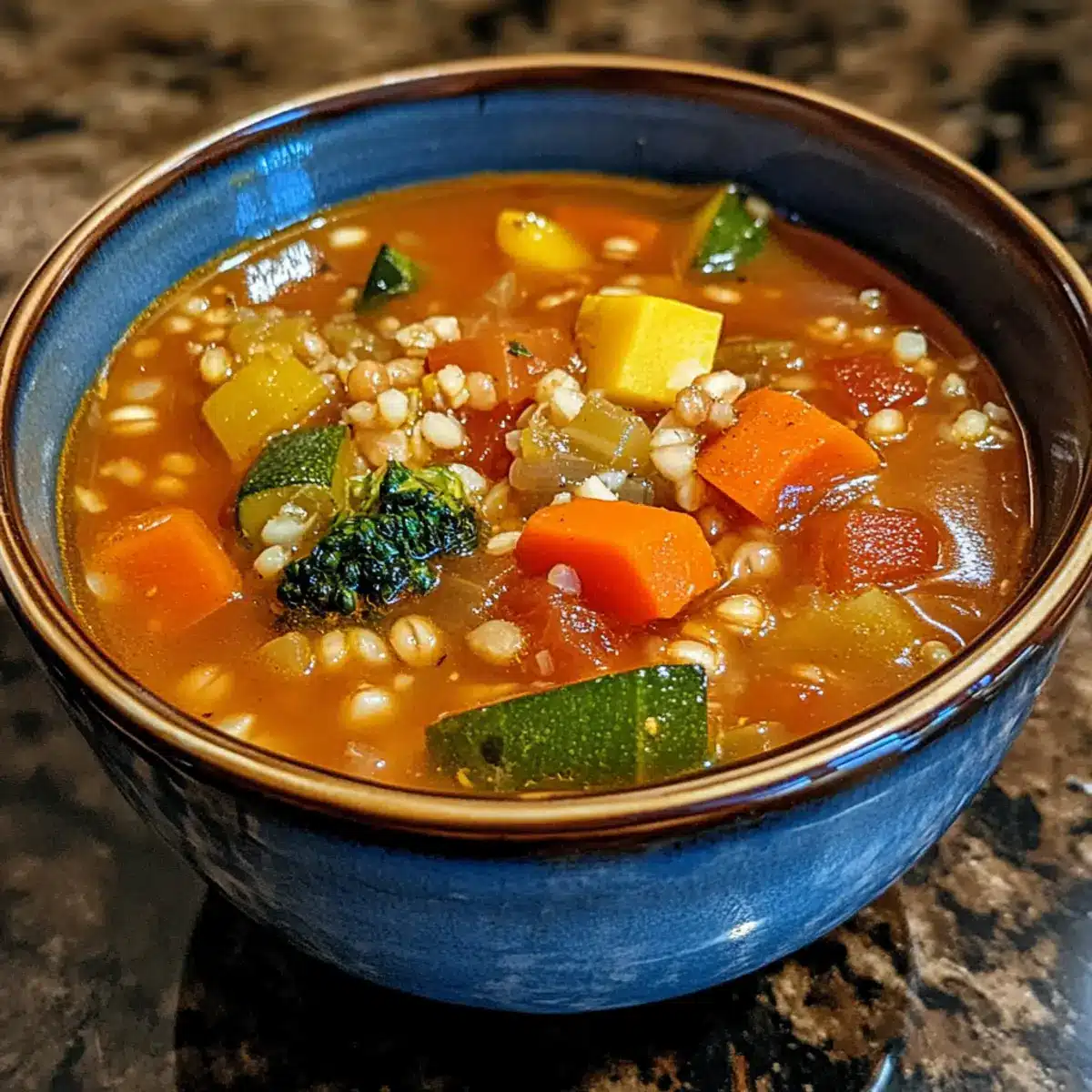 Hearty Vegetable Barley Soup