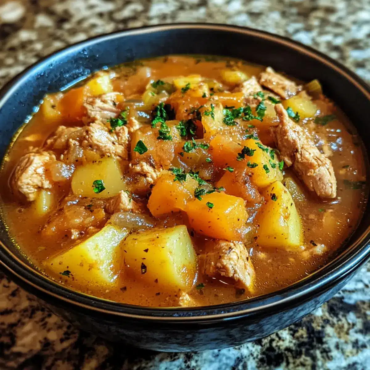 Slow Cooker Turkey Potato Stew Recipe