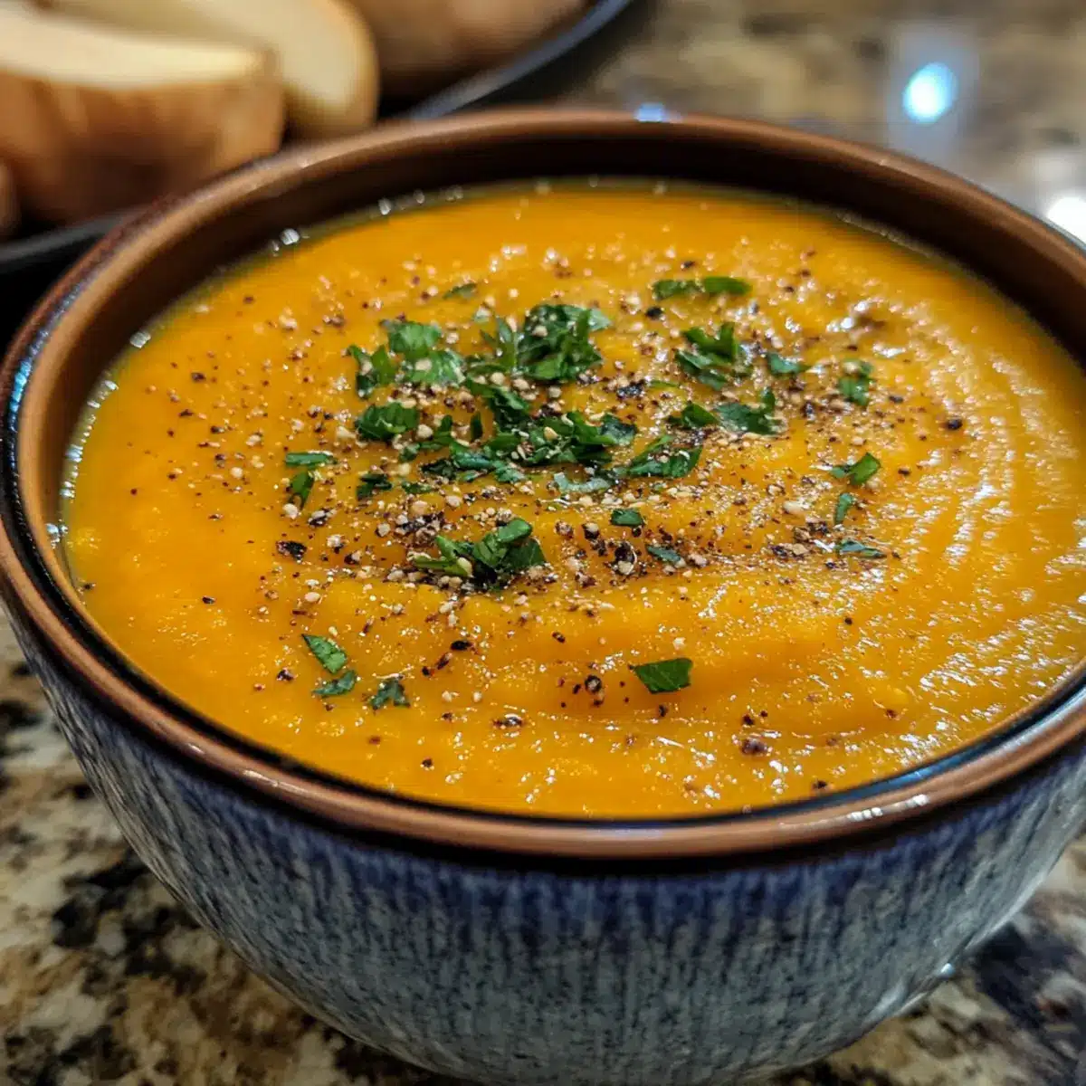 Creamy Carrot & Parsnip Soup