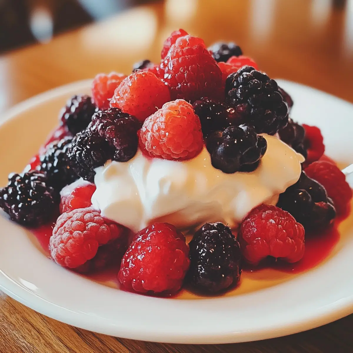 Greek Yogurt Berry Dessert Recipe