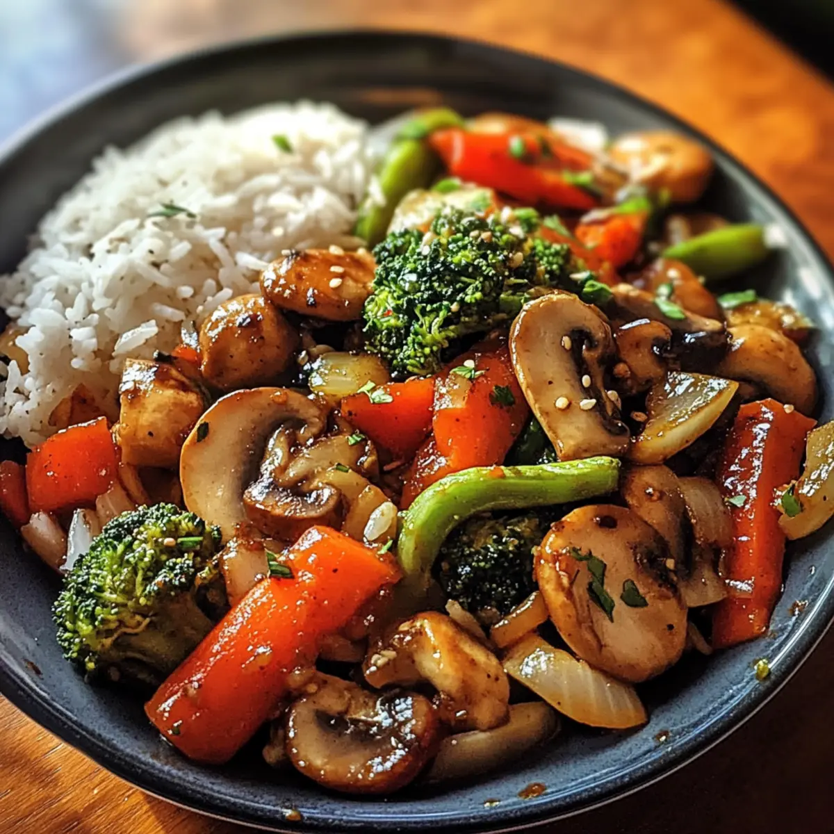 Budget Veggie Stir-Fry with Rice