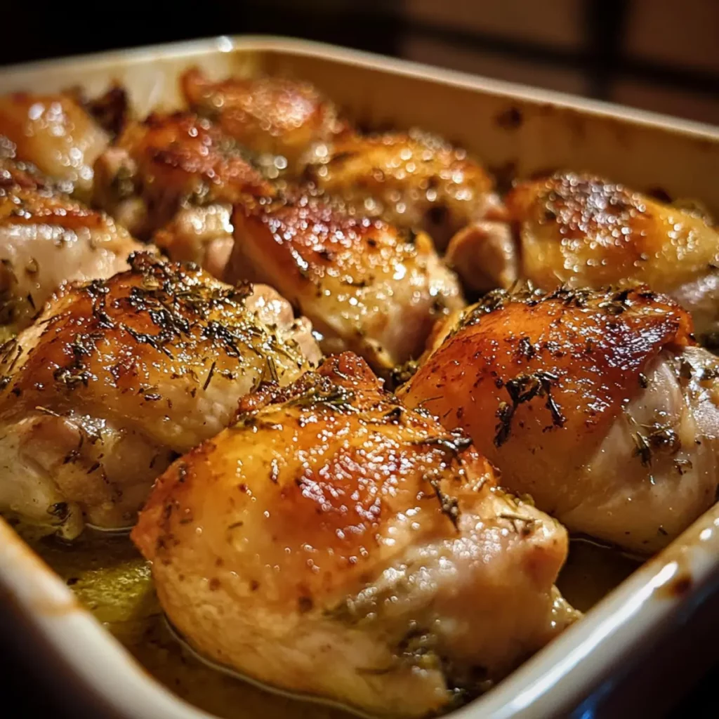 Roasted Chicken Thigh Tray Recipe