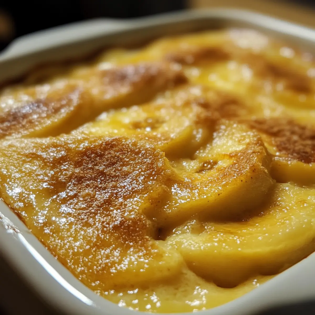 Oven-Baked Banana Semolina Dessert