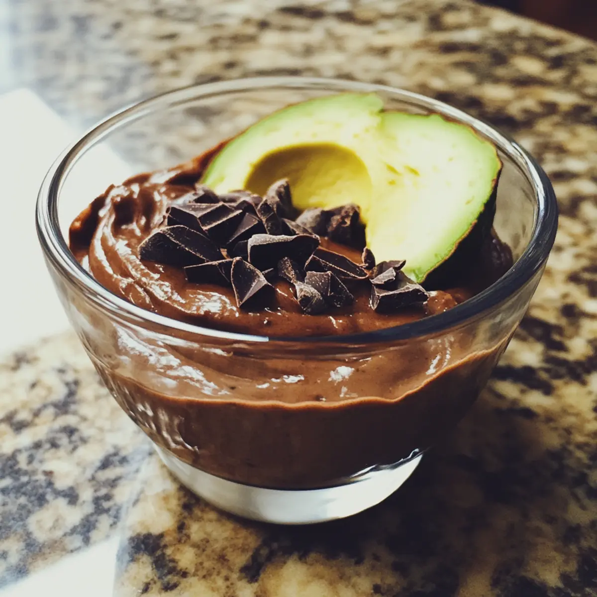 Healthy Chocolate Avocado Pudding Recipe
