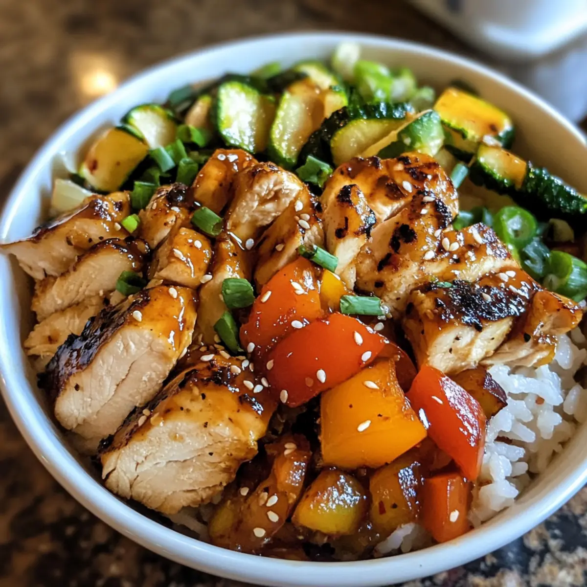 Chicken & Veggie Rice Bowl