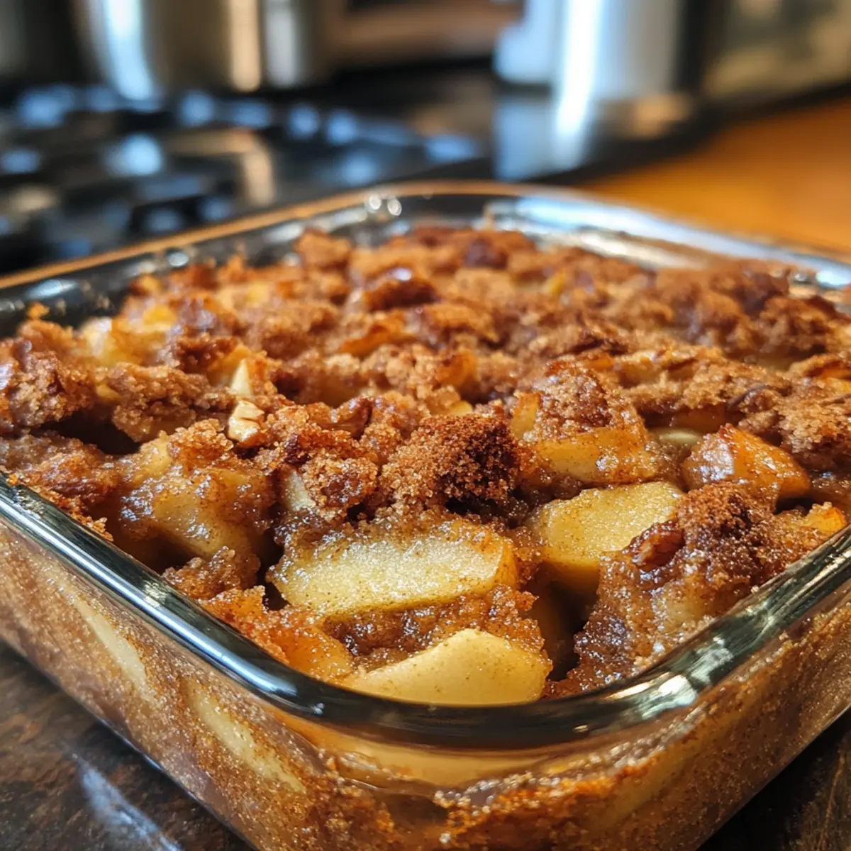 Spiced Apple Nut Bake Recipe