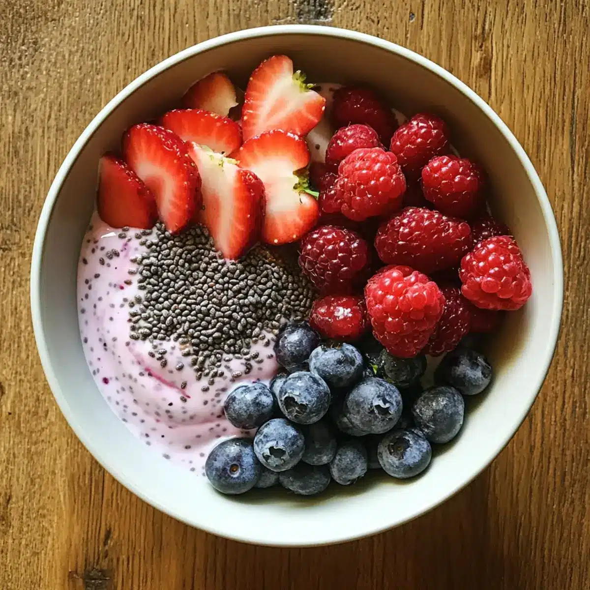 Berry Yogurt Chia Bowl Recipe
