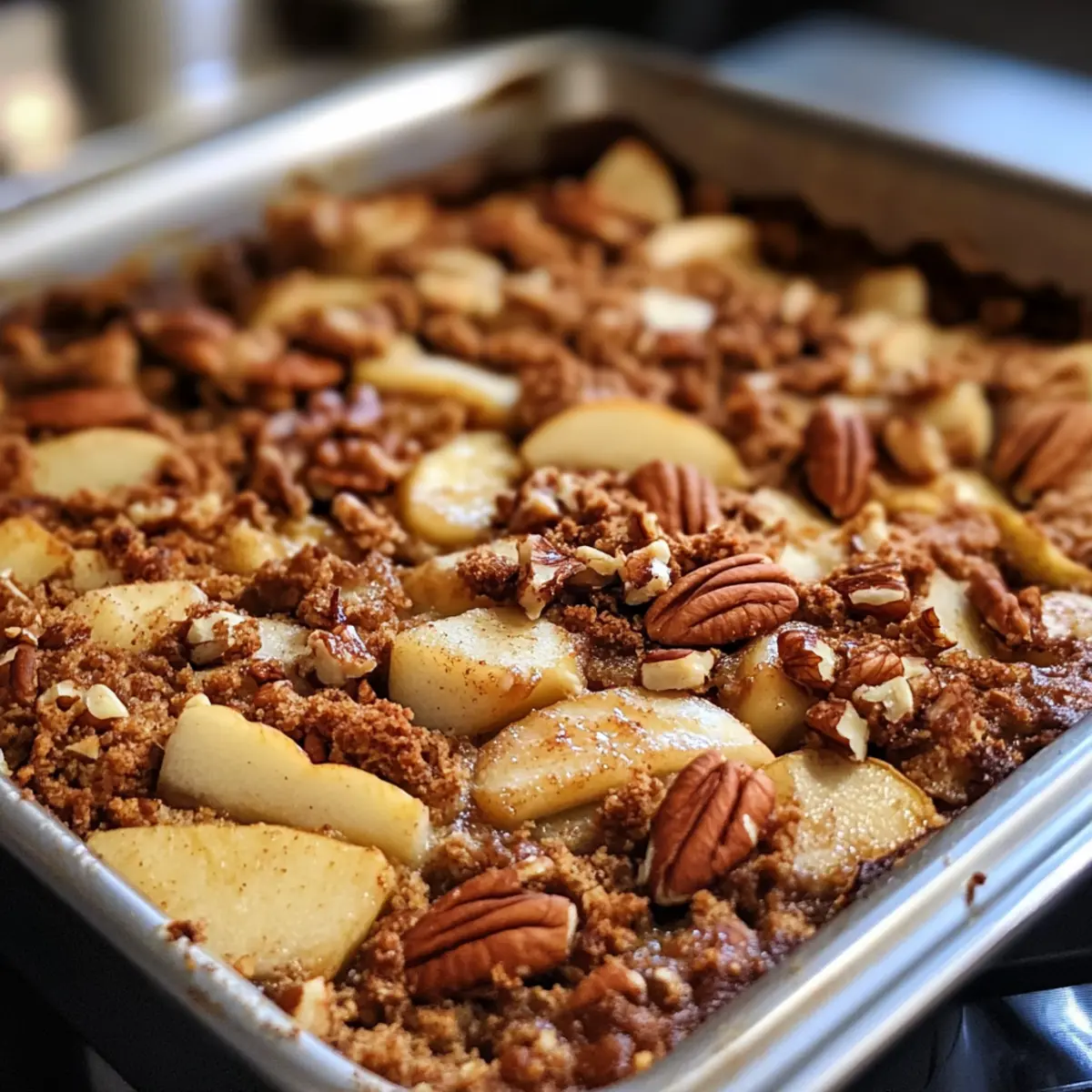 Spiced Apple Nut Bake Recipe