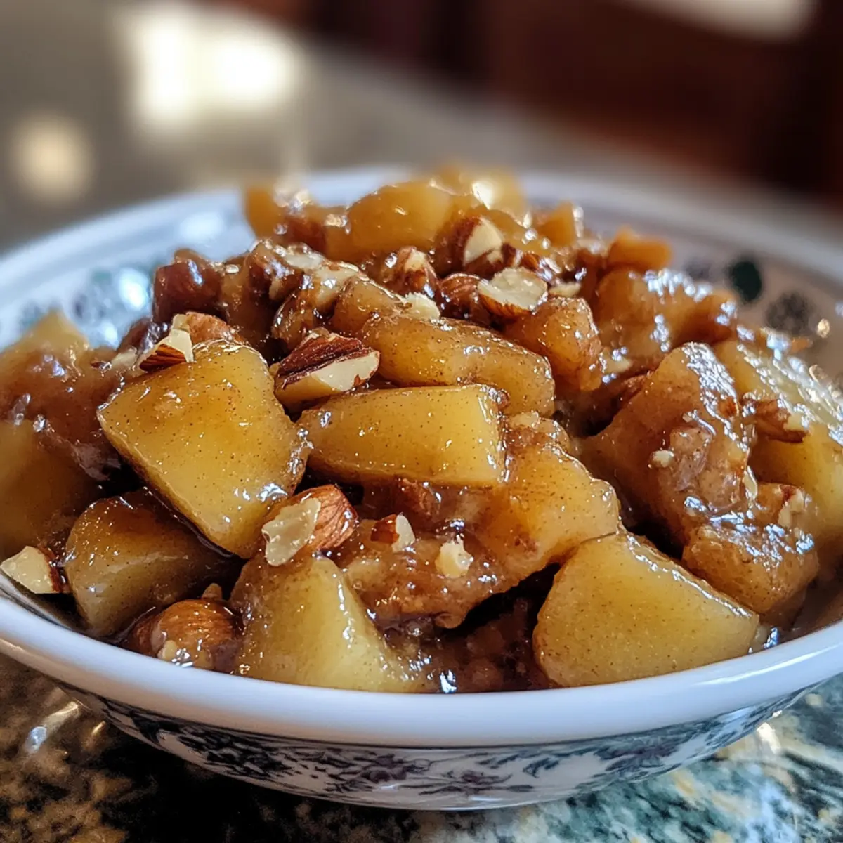 Roasted Apple Walnut Dessert Recipe