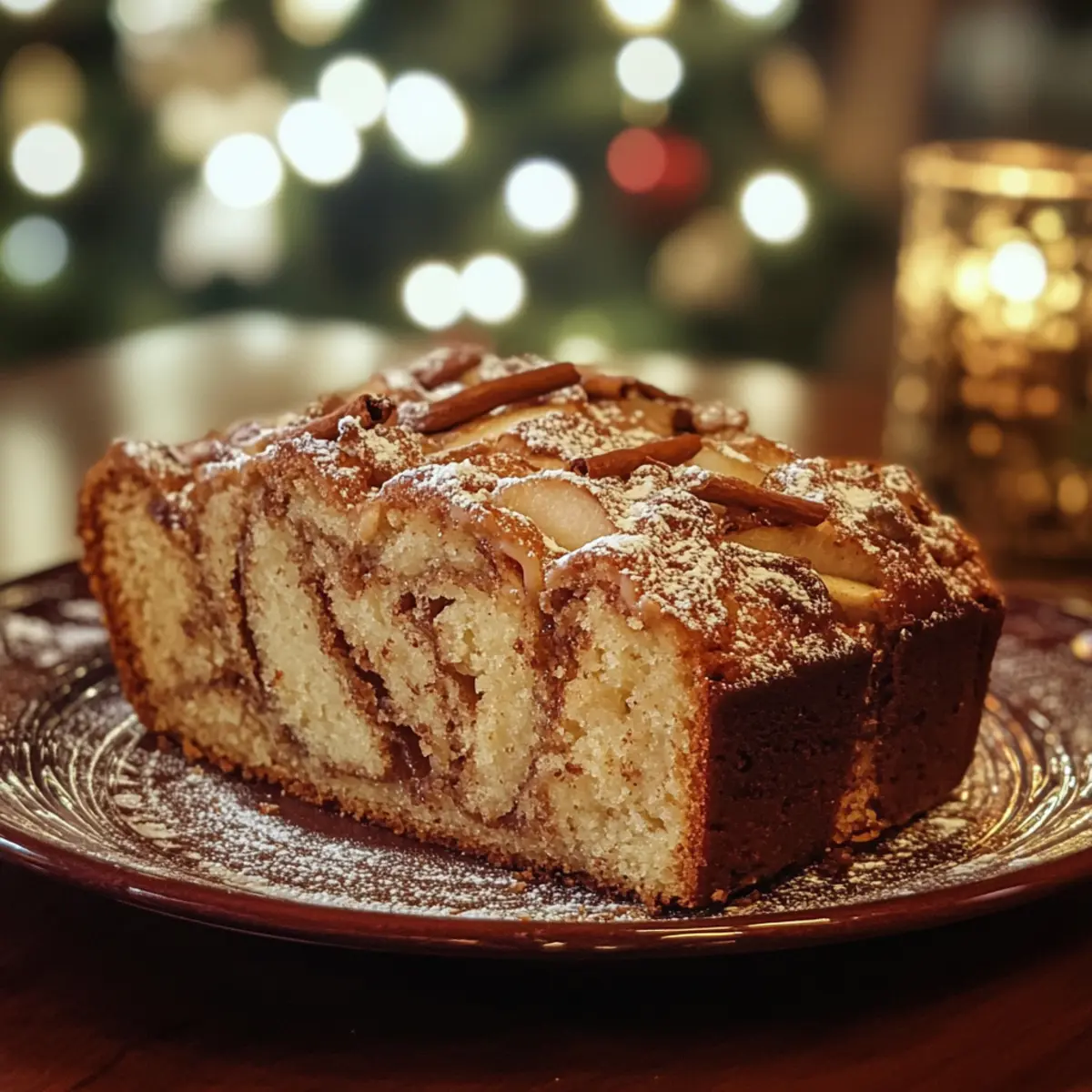 Festive Cinnamon Apple Loaf