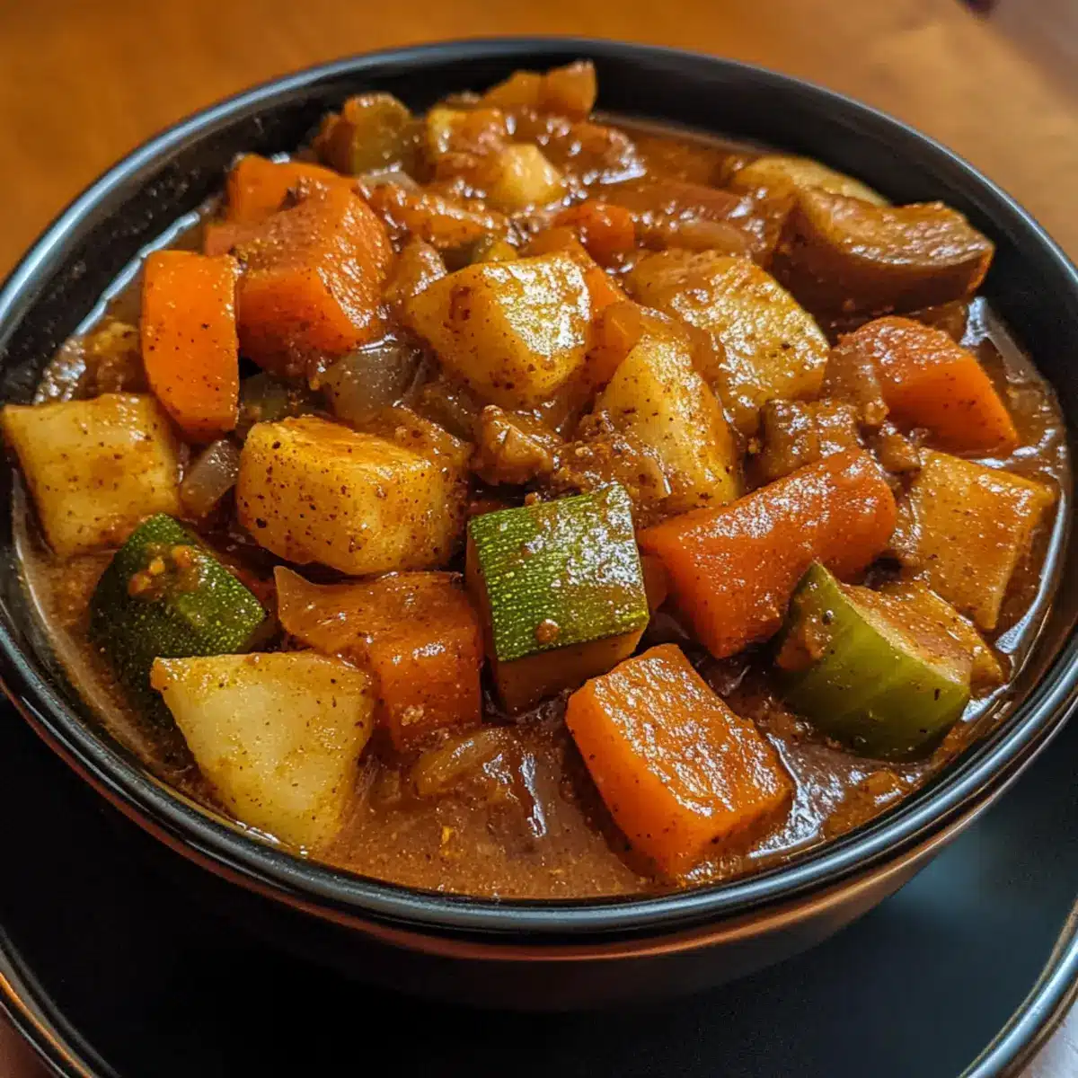 Crockpot Spiced Vegetable Stew