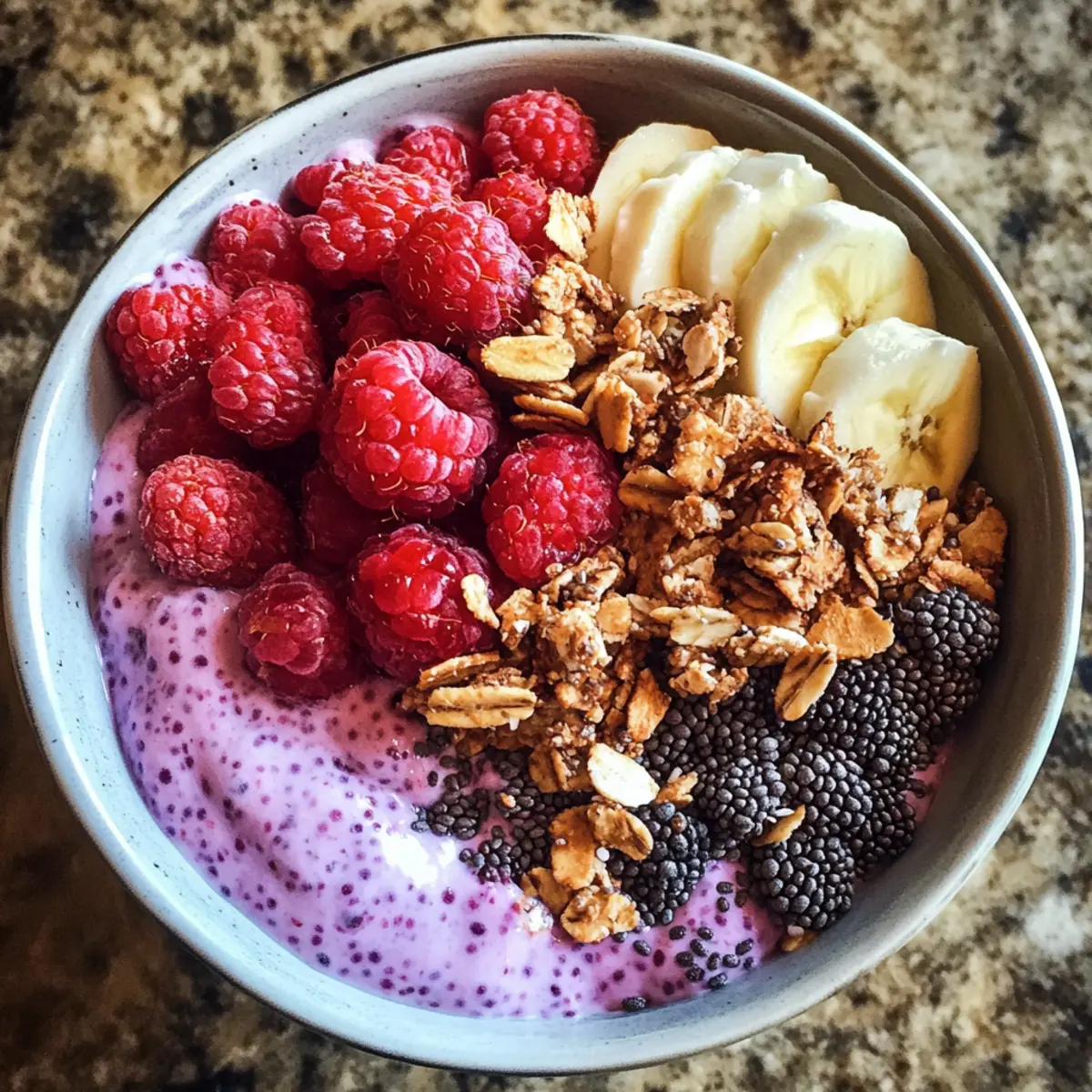 Berry Yogurt Chia Bowl Recipe