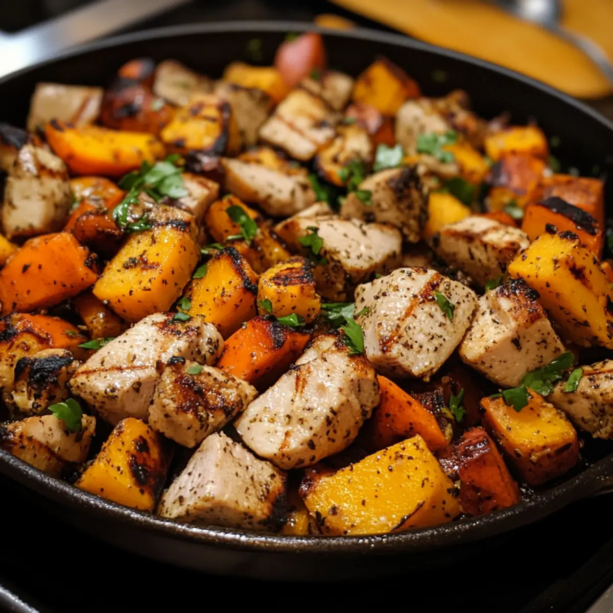 Turkey Sweet Potato Pan Recipe