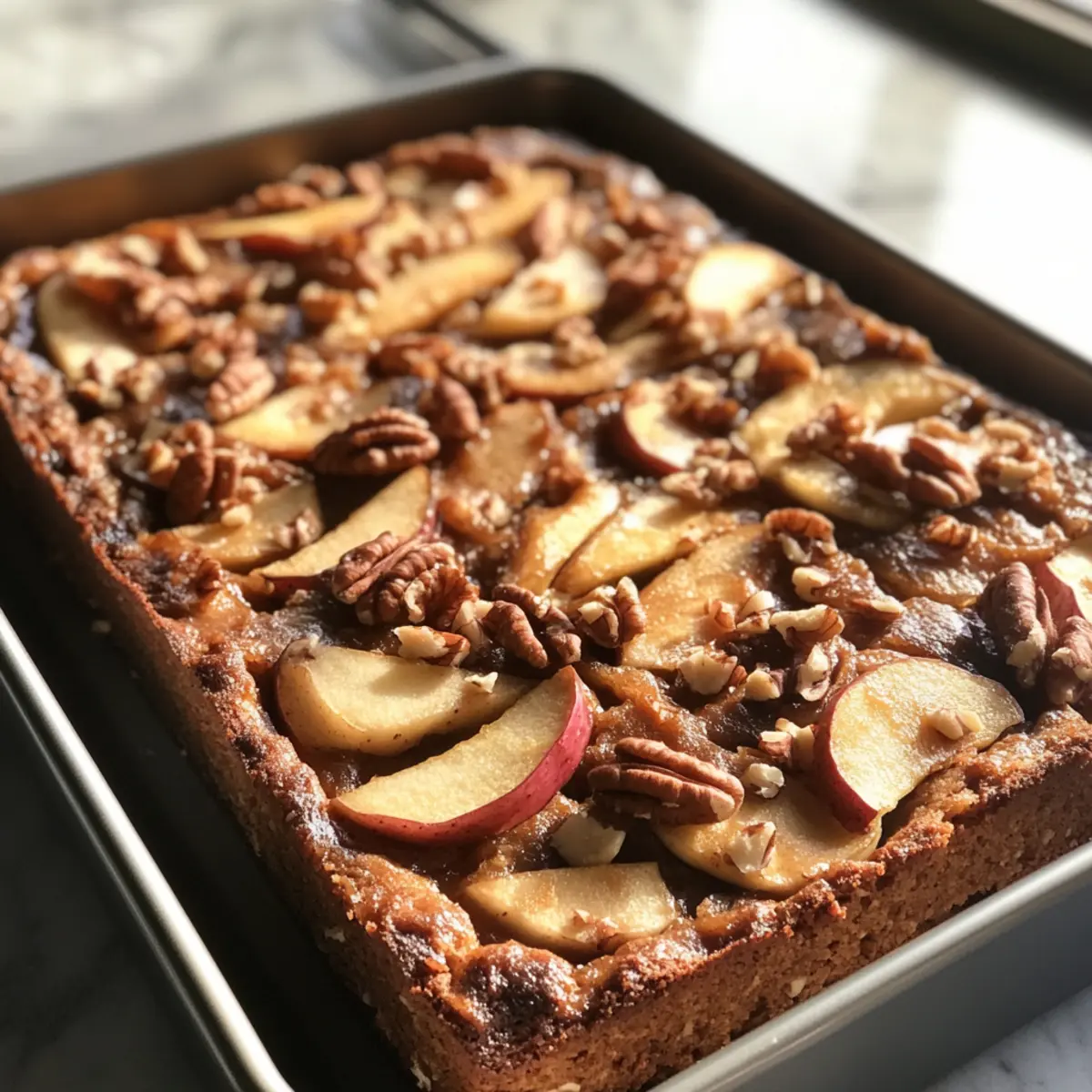 Spiced Apple Nut Bake Recipe