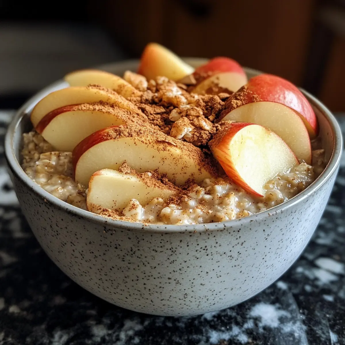 Apple Cinnamon Breakfast Oats Recipe