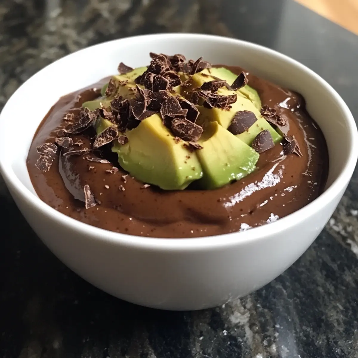 Chocolate Avocado Pudding