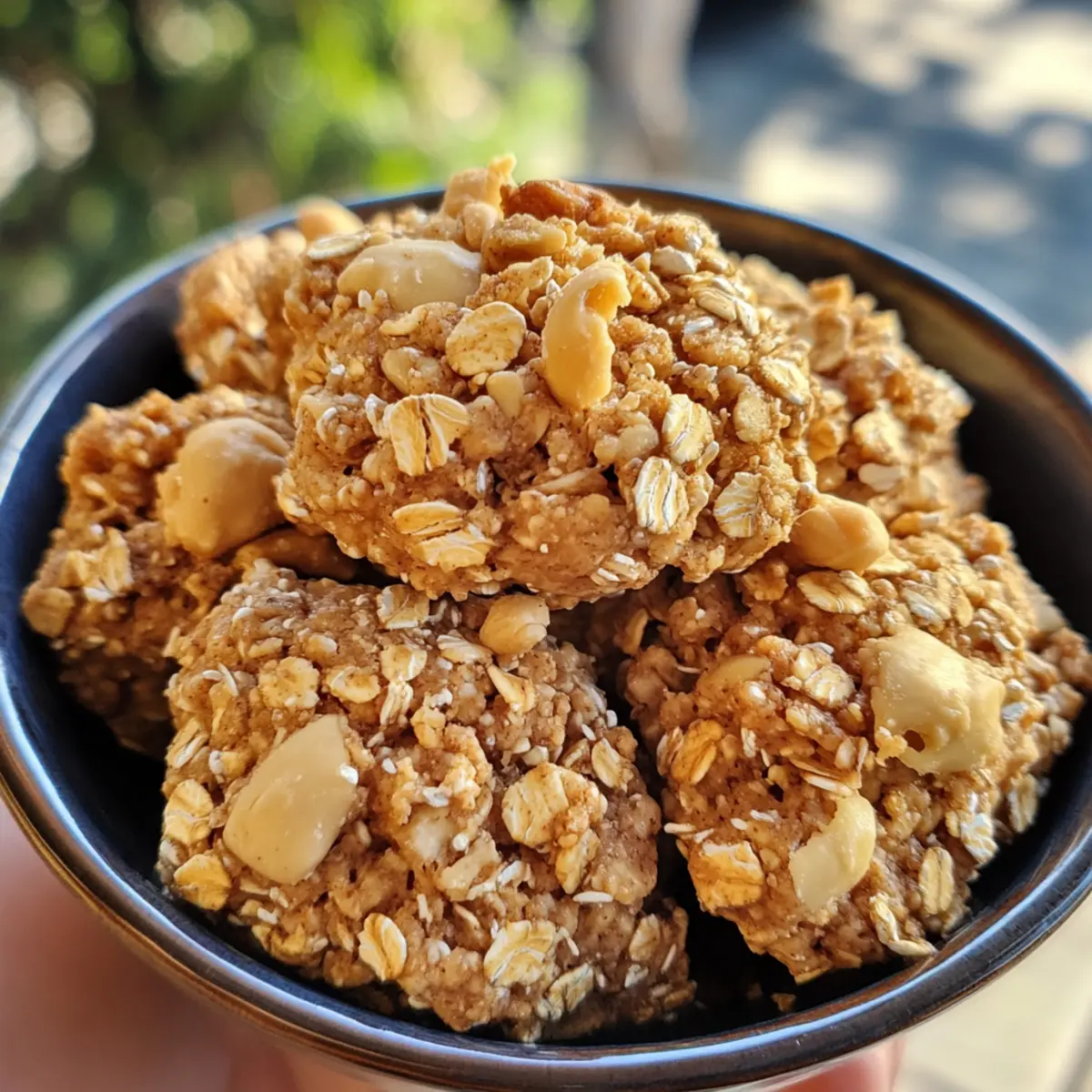 Peanut Butter Oat Protein Clusters