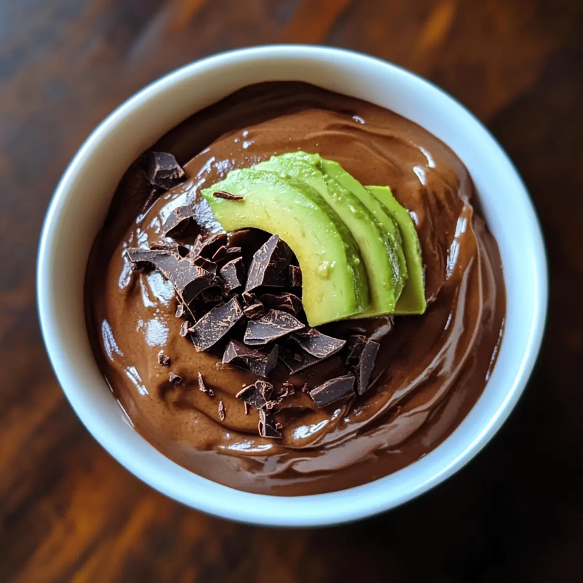 Chocolate Avocado Pudding (Dairy-Free)