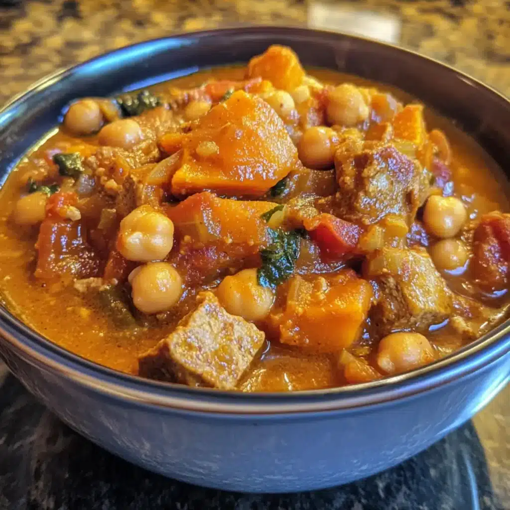 Crockpot Pumpkin Chickpea Stew