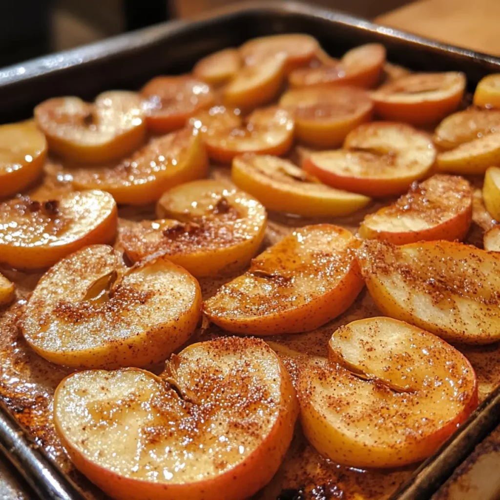 Cinnamon Baked Apple Slices