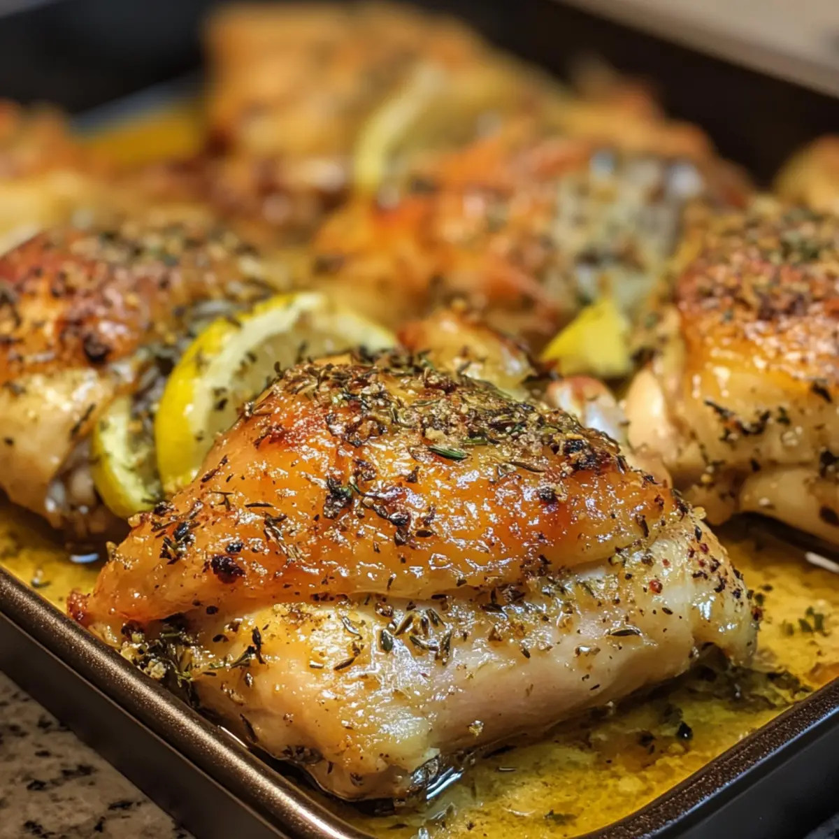 Roasted Chicken Thigh Tray Recipe