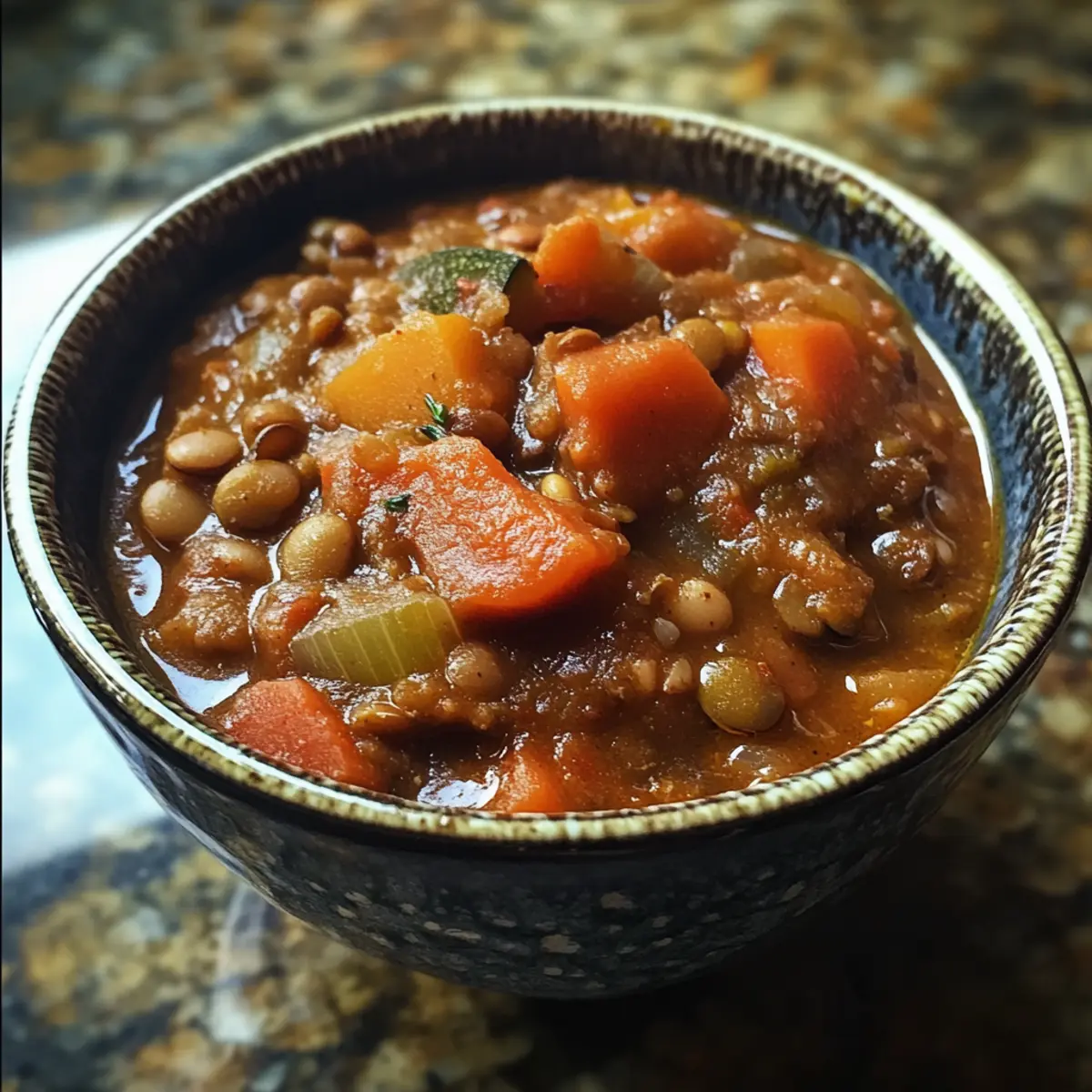 One-Pot Lentil & Veggie Stew