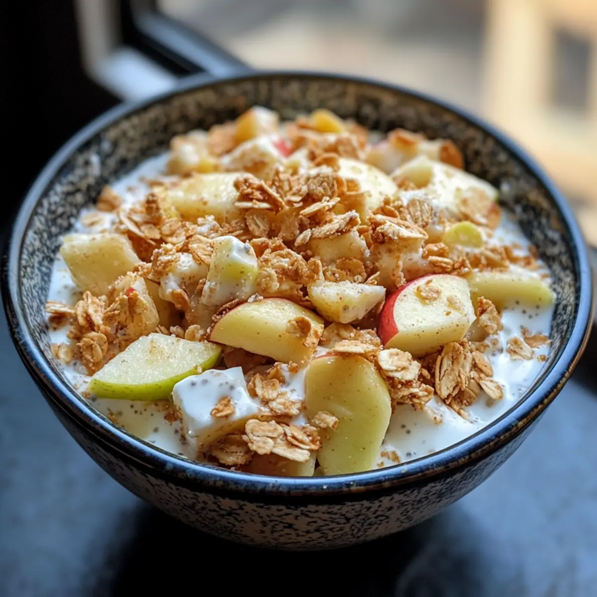 Apple Yogurt Crunch Snack Recipe