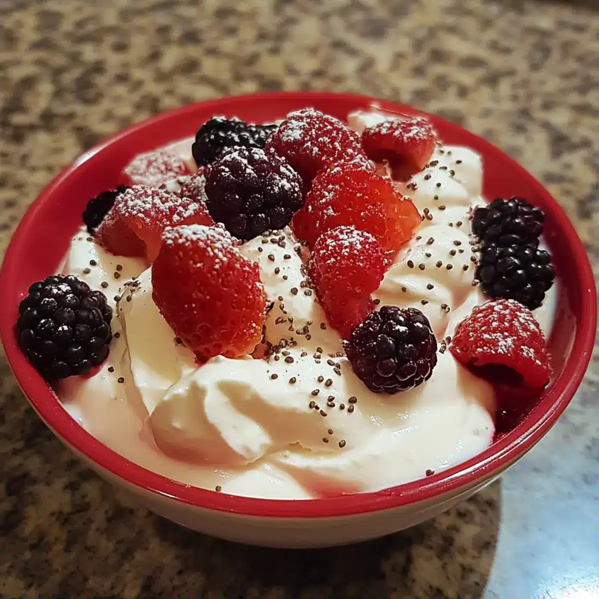 Greek Yogurt Berry Dessert Recipe