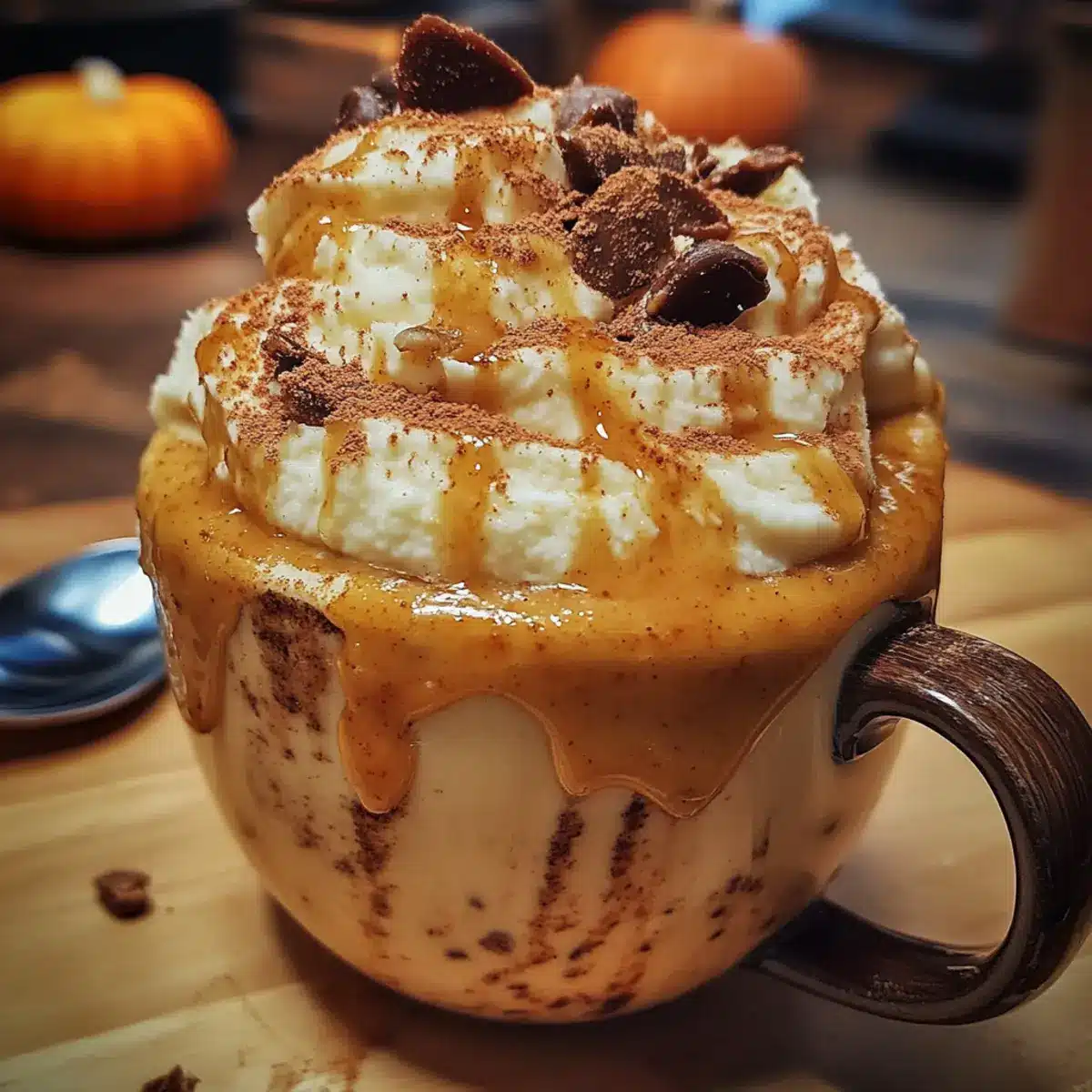 Pumpkin Spice Mug Cake