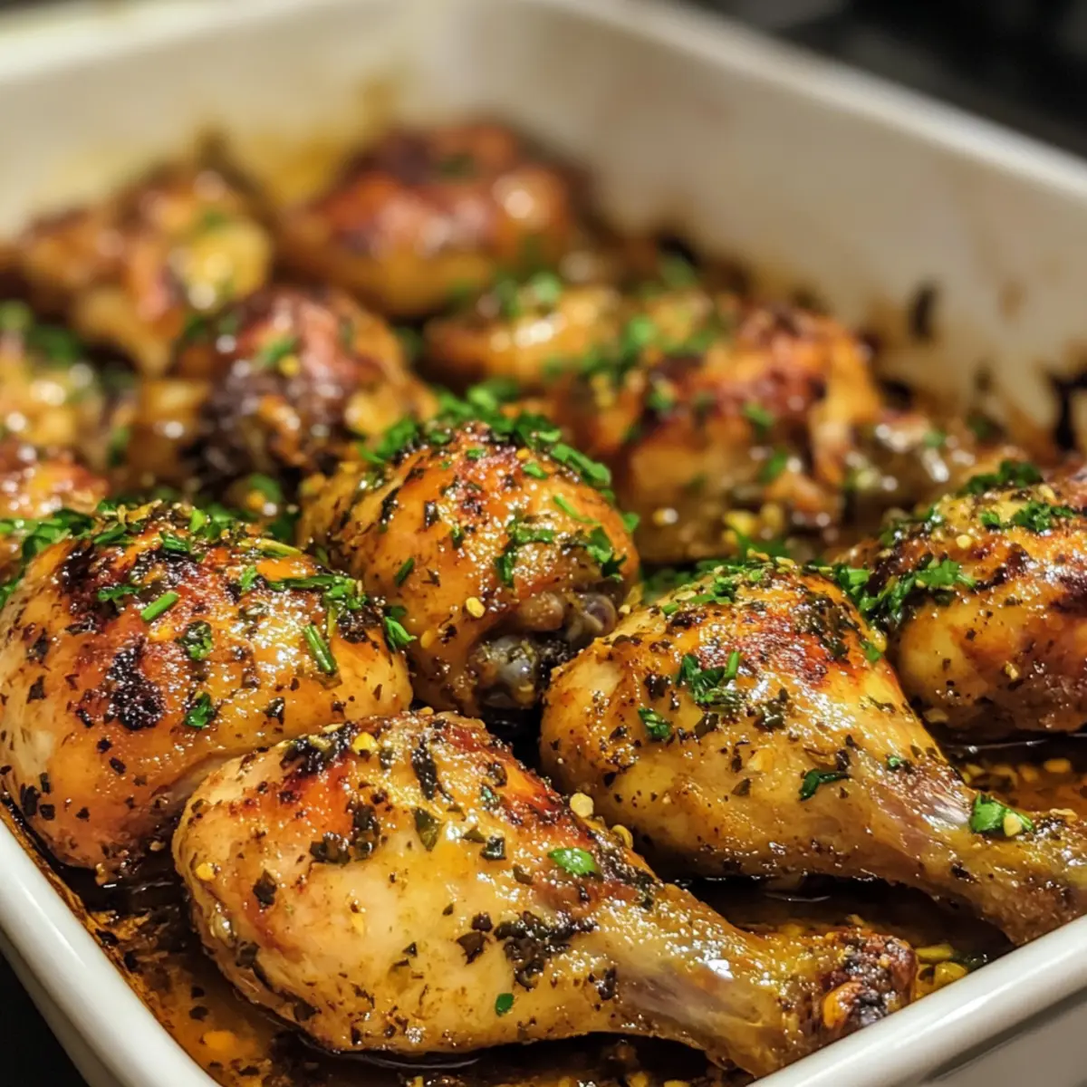 Crispy Chicken Drumstick Bake