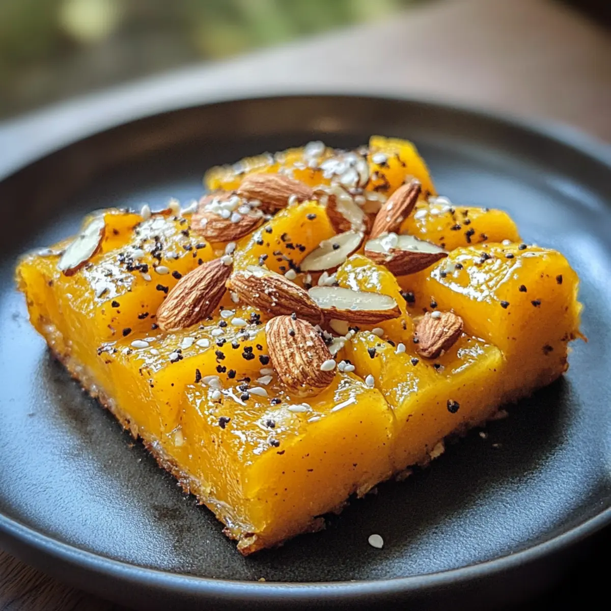 Baked Mango Almond Recipe