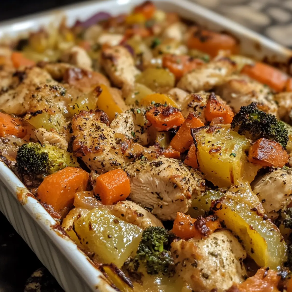 Budget-Friendly Chicken Vegetable Bake Recipe