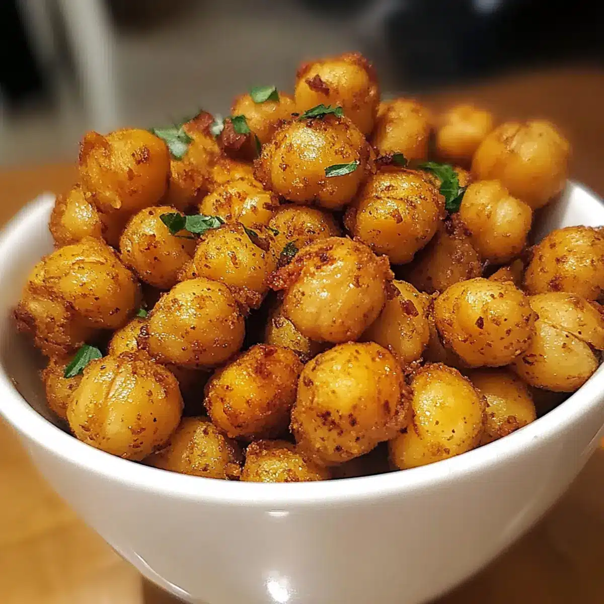 Spiced Roasted Chickpea Snack Bites Recipe