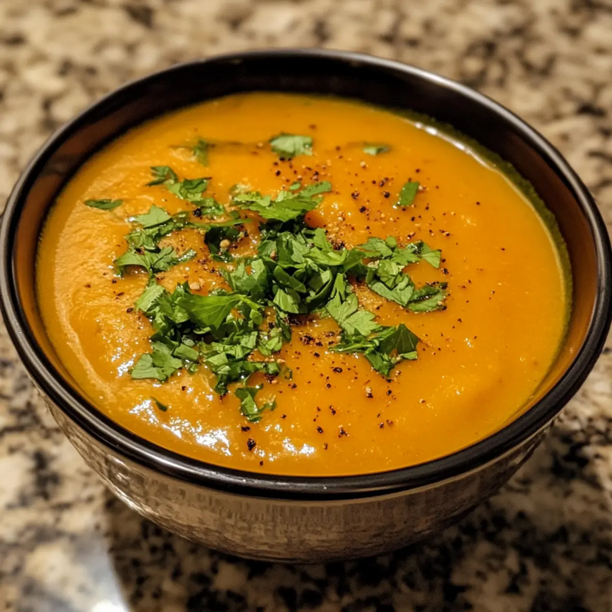 Sweet Potato Coconut Soup