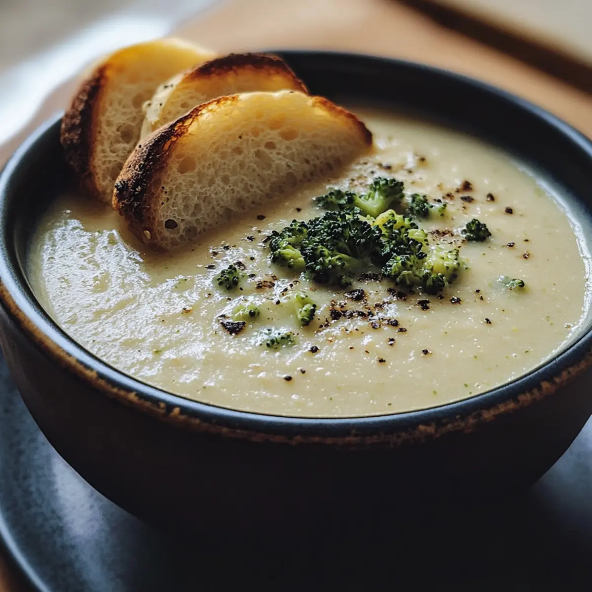 Creamy Cauliflower Broccoli Soup Recipe