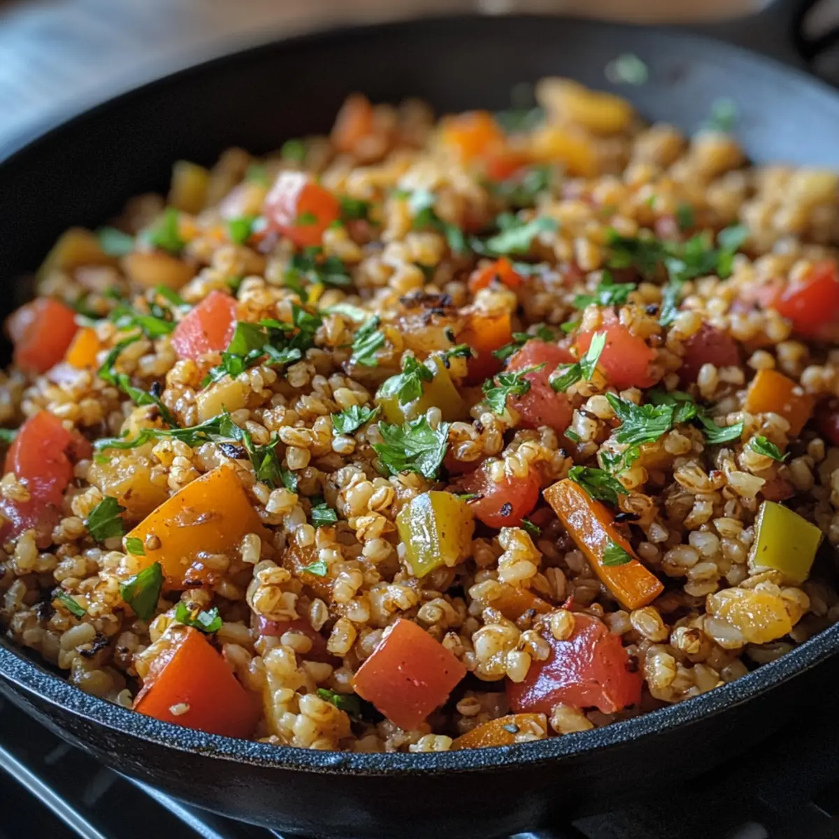 Savory Skillet Grain Dinner Recipe
