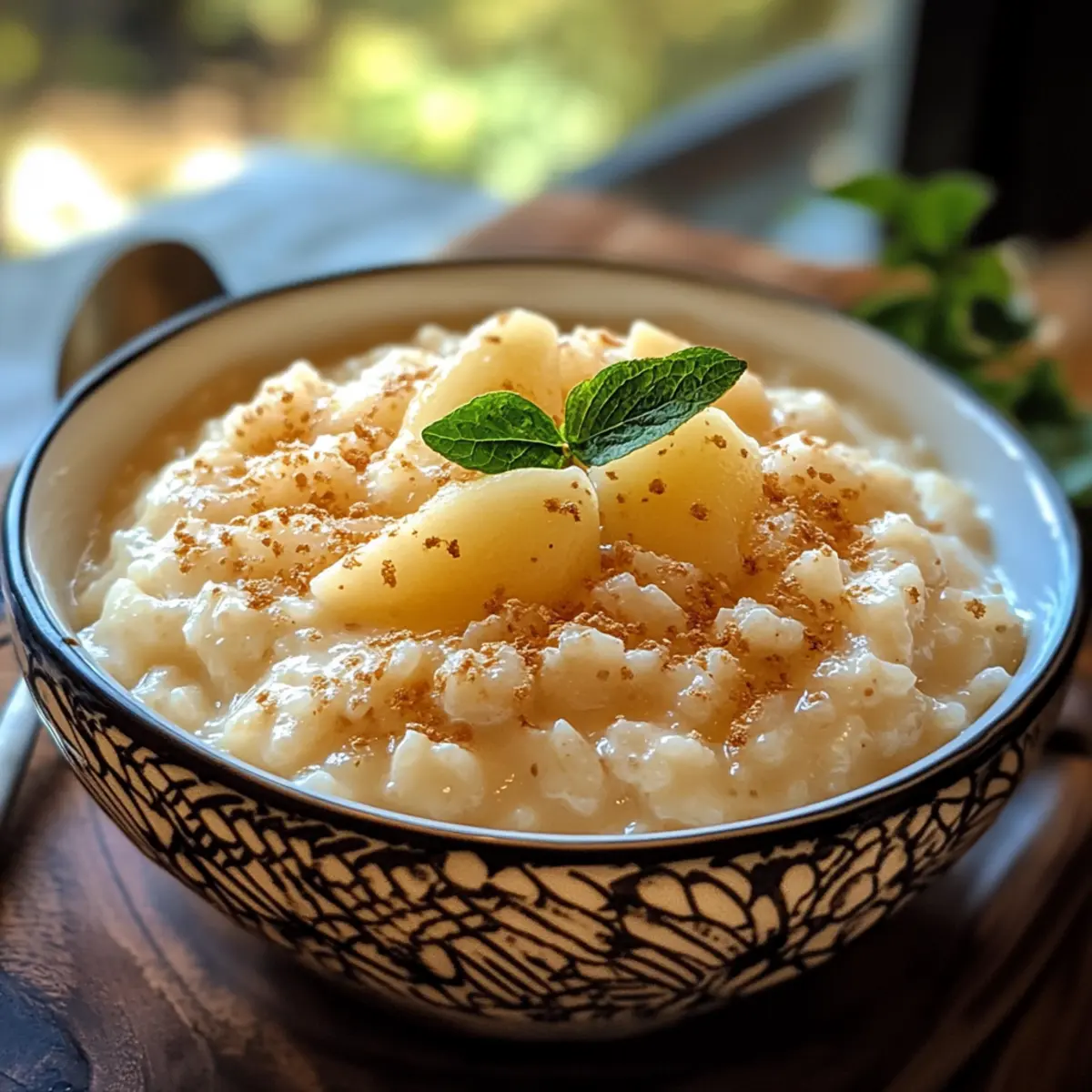 Vanilla Pear Rice Pudding Recipe