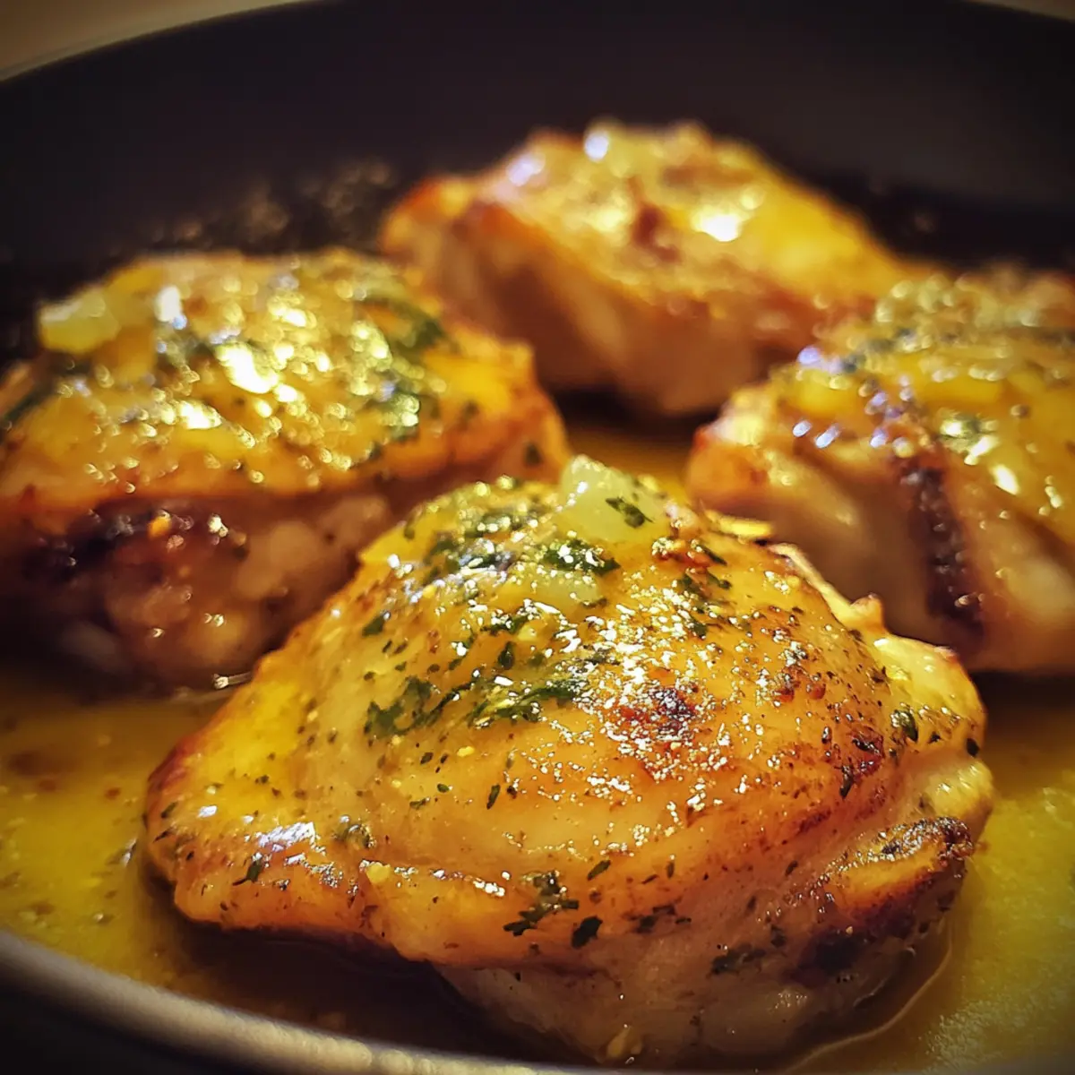 Honey Mustard Chicken Thighs