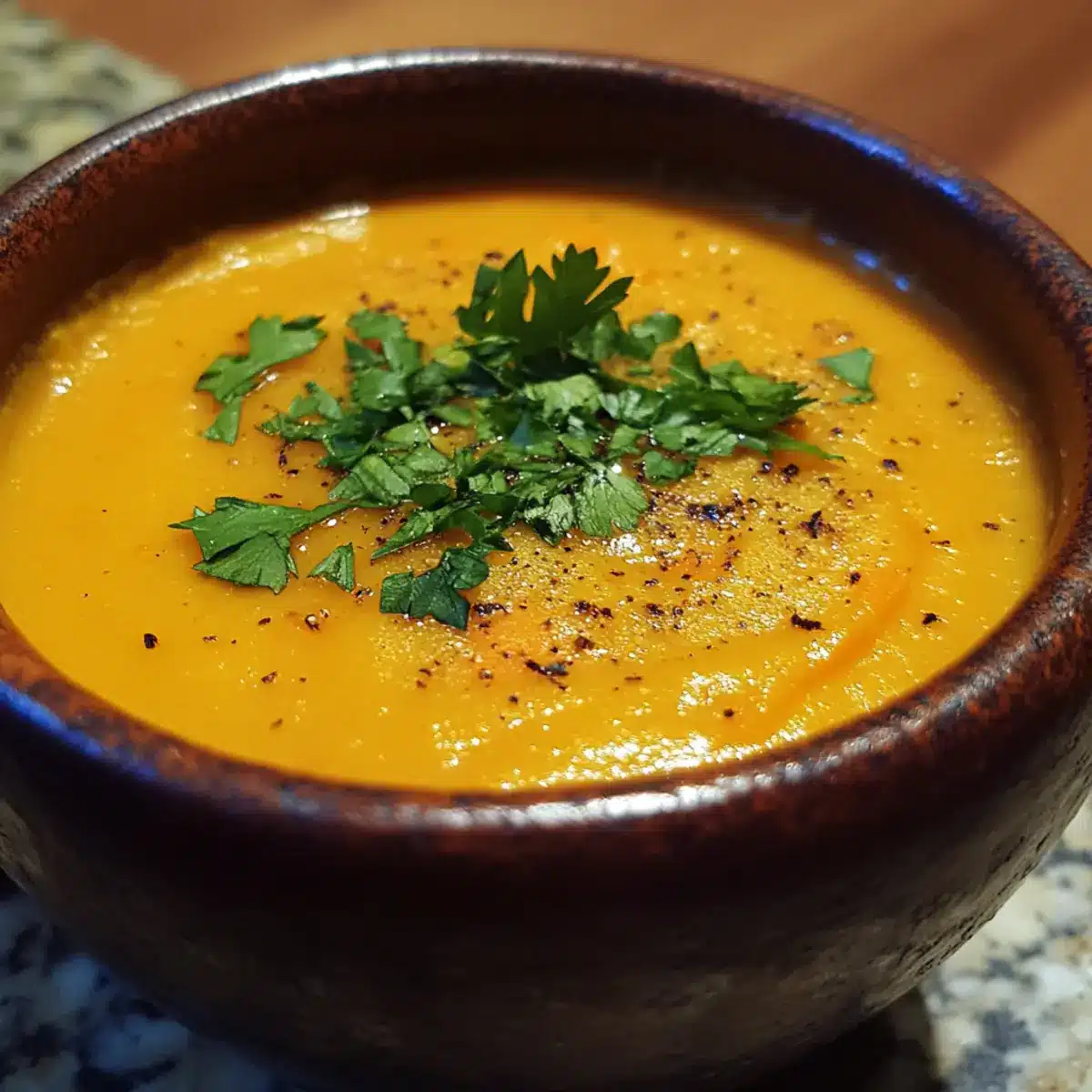 Carrot Ginger Soup Recipe