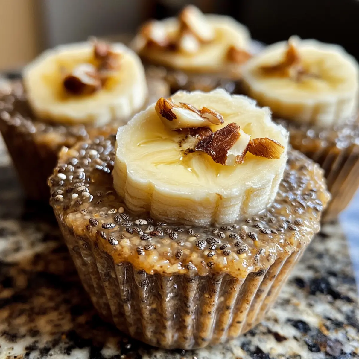 Banana Chia Breakfast Cups