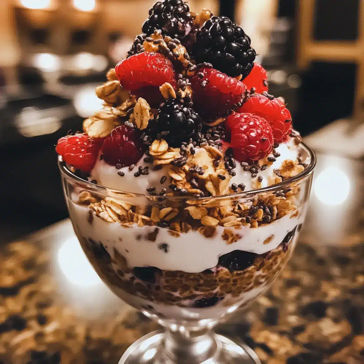 Berry Chia Yogurt Parfait Recipe