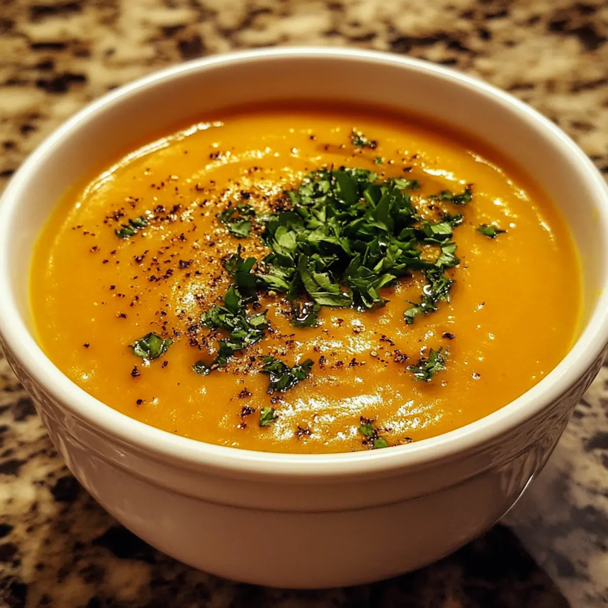 Carrot Ginger Soup