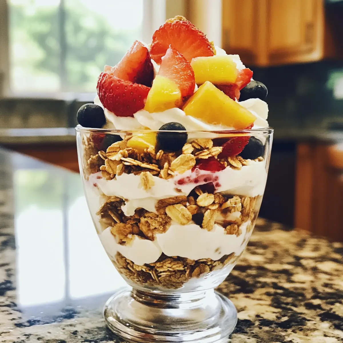 Greek Yogurt Parfait with Fresh Fruit Recipe