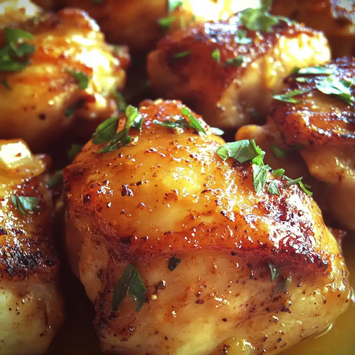 Garlic Paprika Chicken Thighs