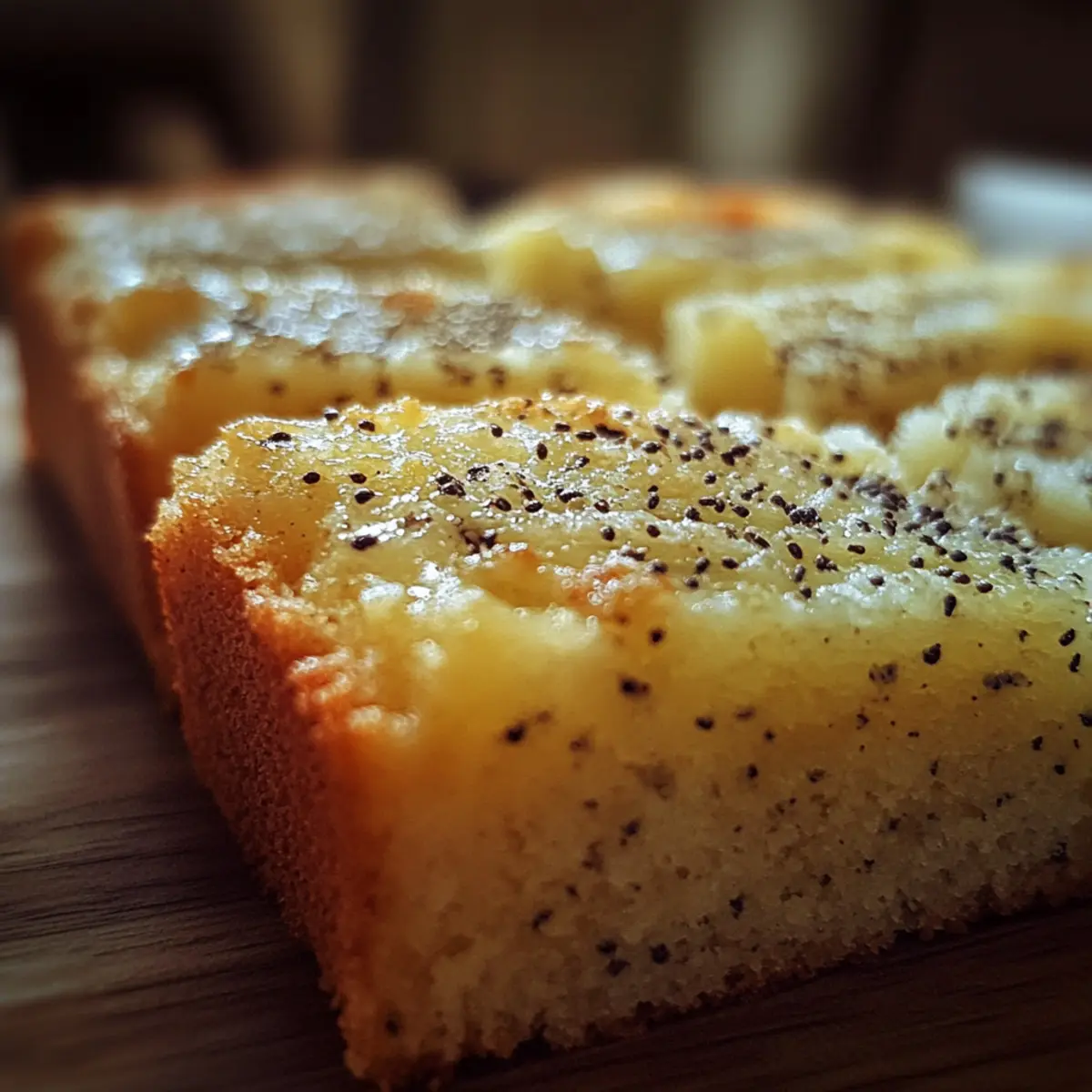 Lemon Poppyseed Breakfast Cake
