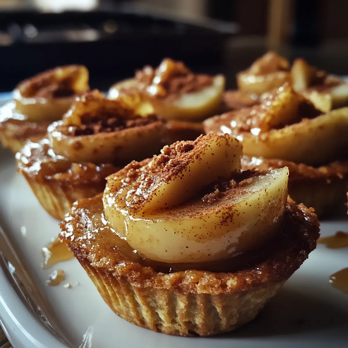 Baked Pear Cinnamon Cups