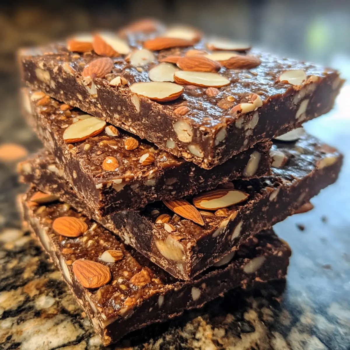 Cocoa Almond Date Energy Slices