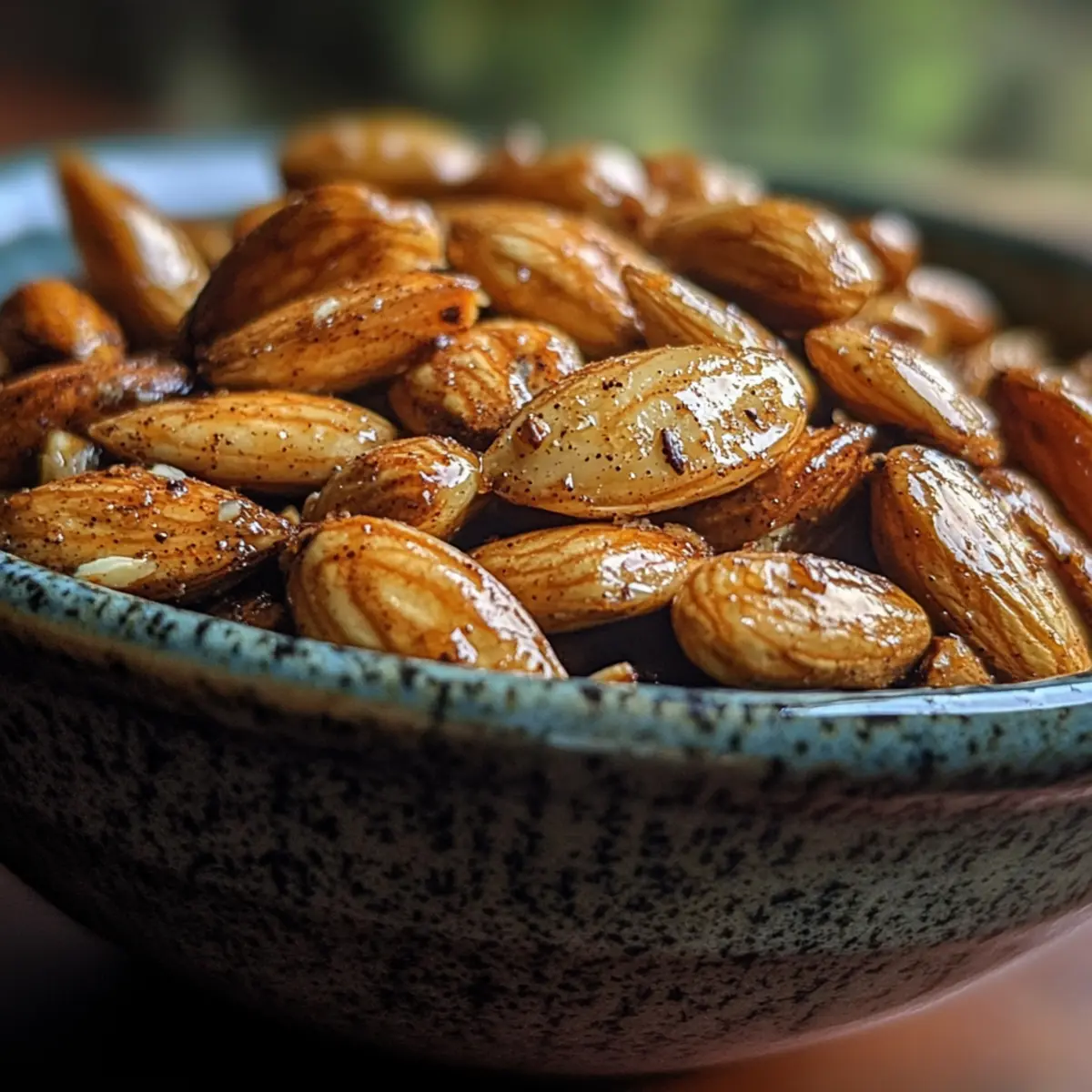 Spiced Maple Roasted Almonds