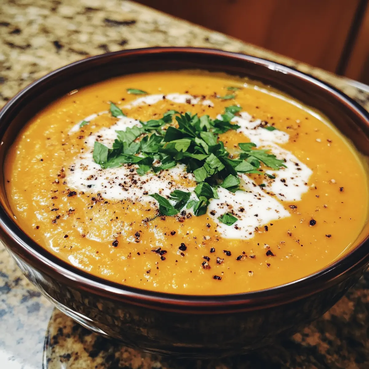 Coconut Carrot Soup