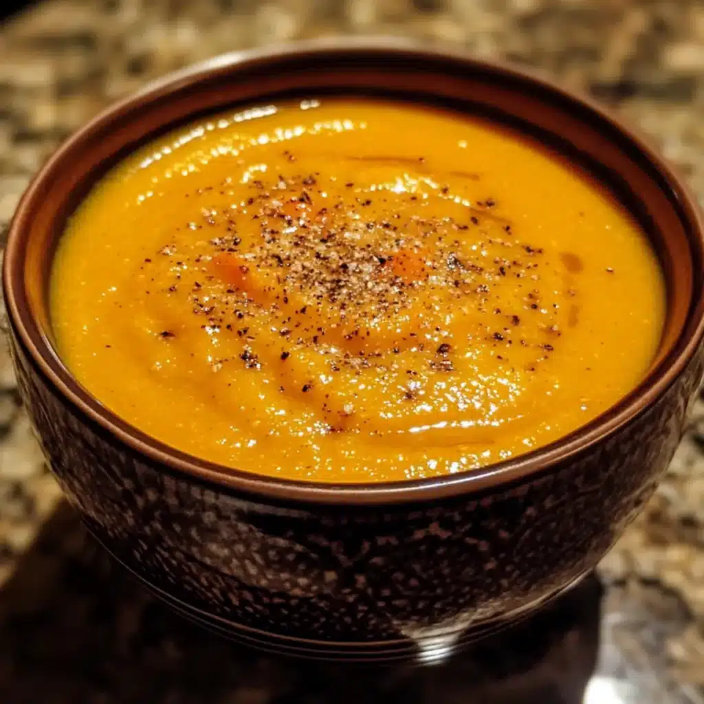 Creamy Carrot Ginger Soup Recipe